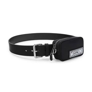Moschino Couture Logo Pouch Belt Bag 48 IT 32 US